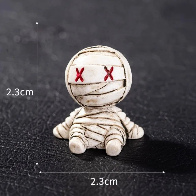 Mini figurine in resina