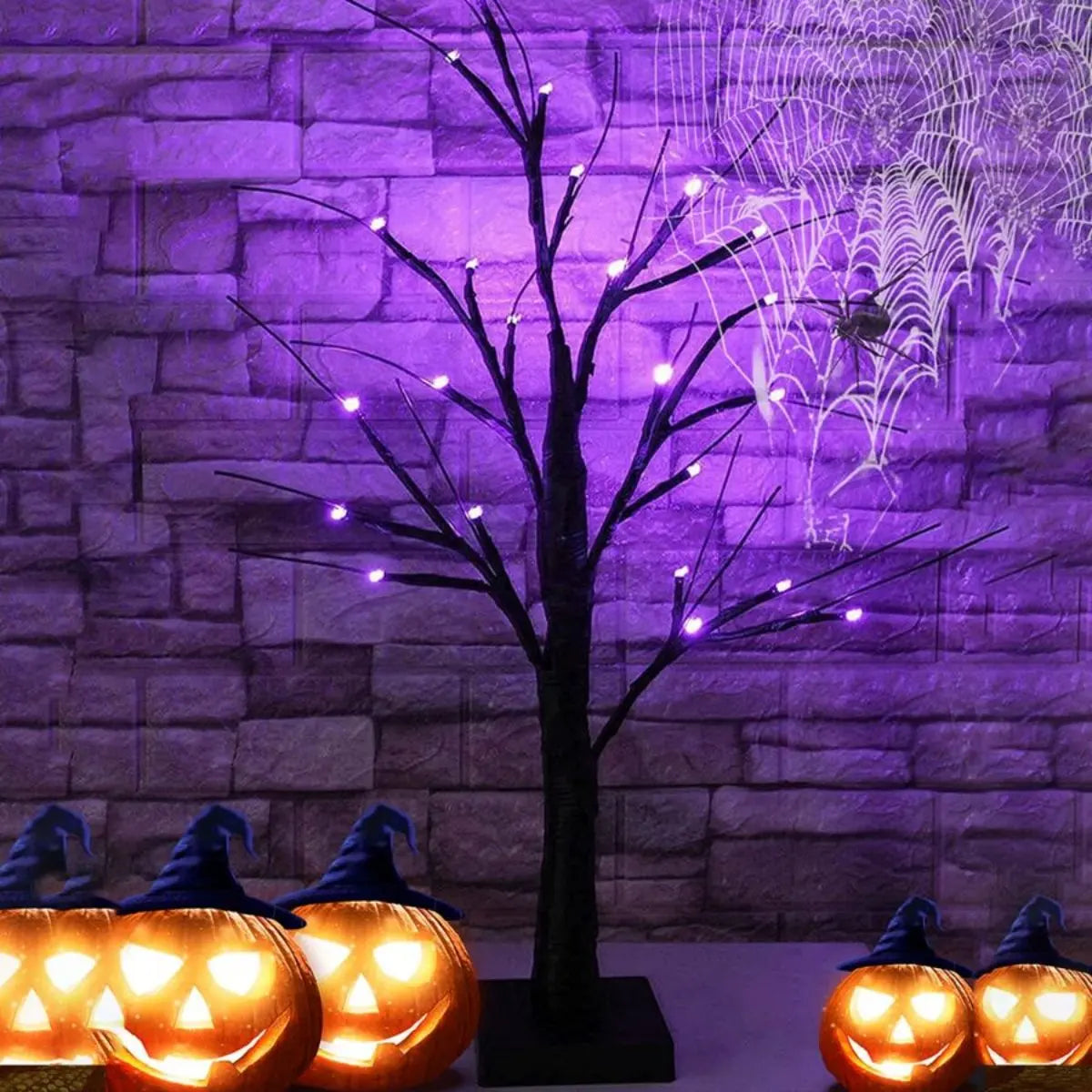 1pz albero illuminato