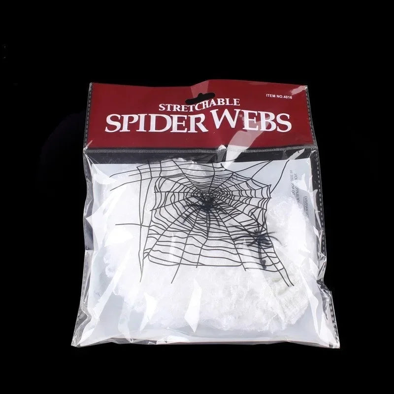 Decorazione di Halloween: ragnatela artificiale
