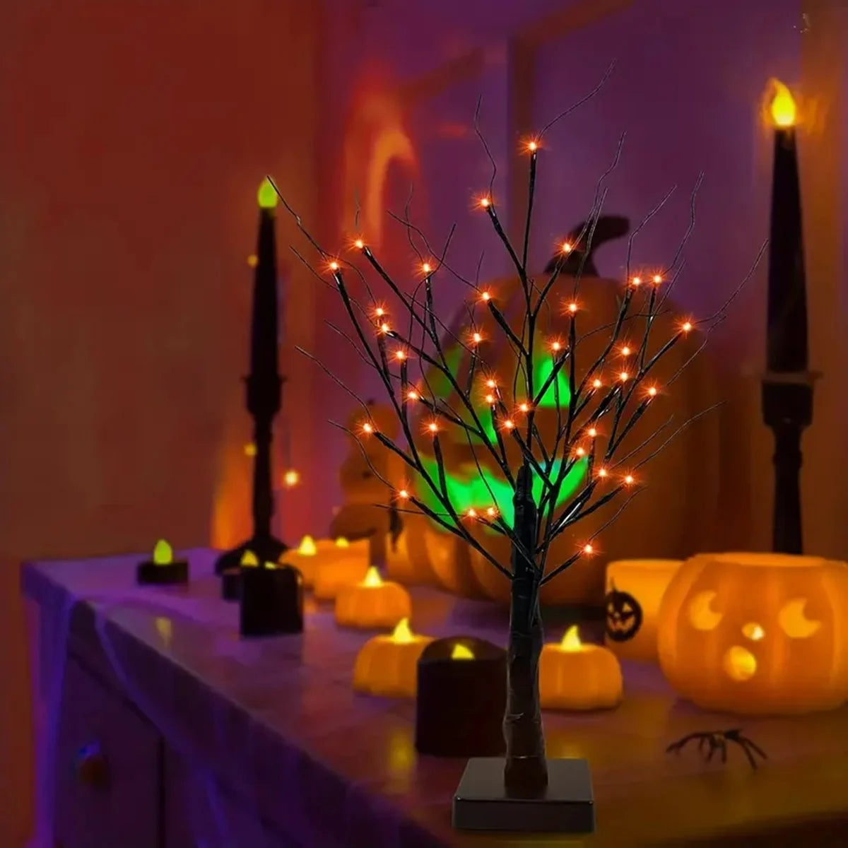 1pz albero illuminato