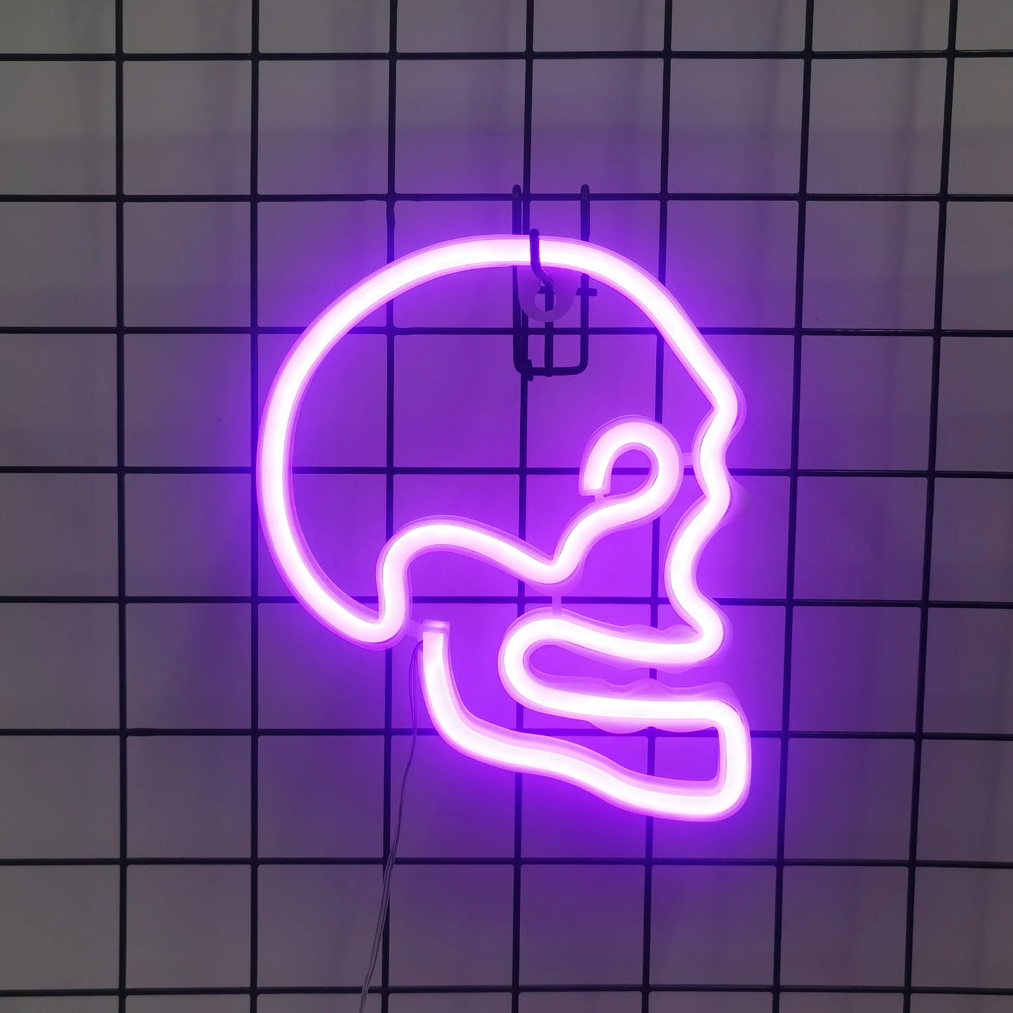 Decorazione da parete al neon