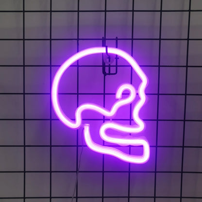 Decorazione da parete al neon