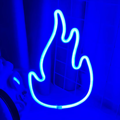 Decorazione da parete al neon