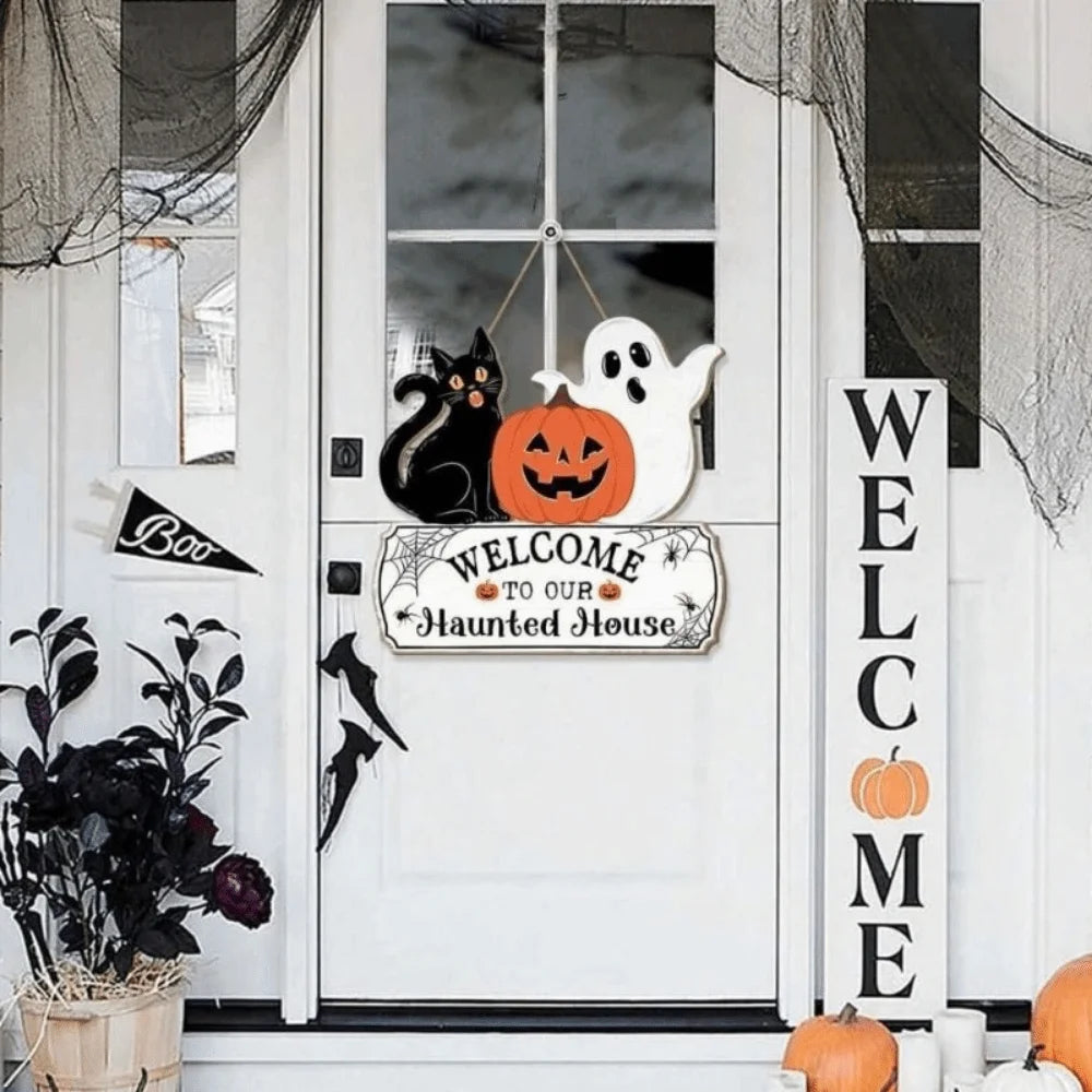 Insegna per porta di Halloween