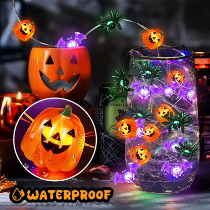 1pz luci LED Halloween a batteria impermeabile