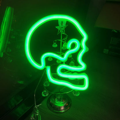 Decorazione da parete al neon