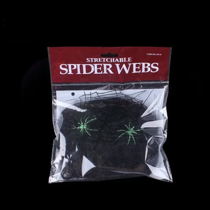 Decorazione di Halloween: ragnatela artificiale