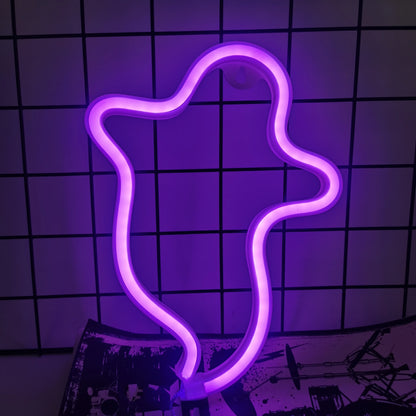 Decorazione da parete al neon