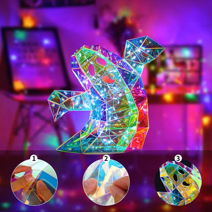 Decorazione spettrale prismatica