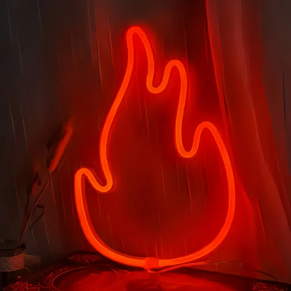 Decorazione da parete al neon