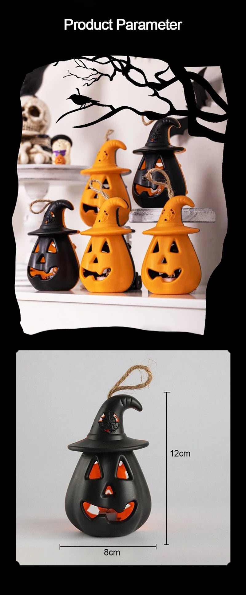 Lampada LED zucca