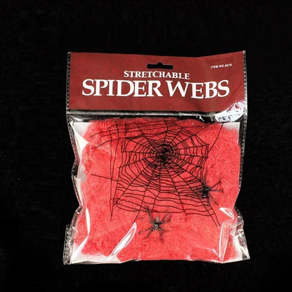 Decorazione di Halloween: ragnatela artificiale