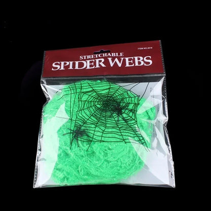 Decorazione di Halloween: ragnatela artificiale