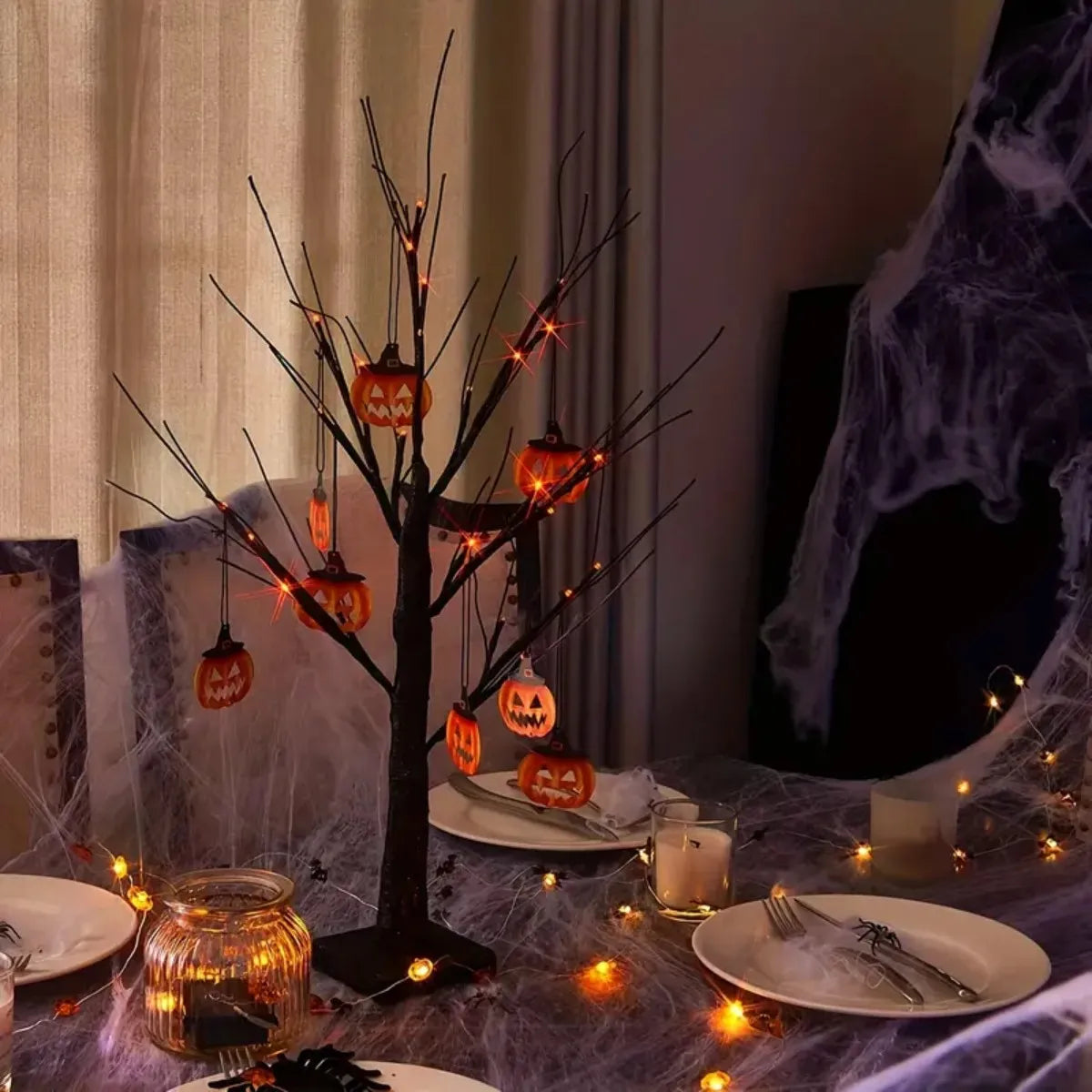 1pz albero illuminato
