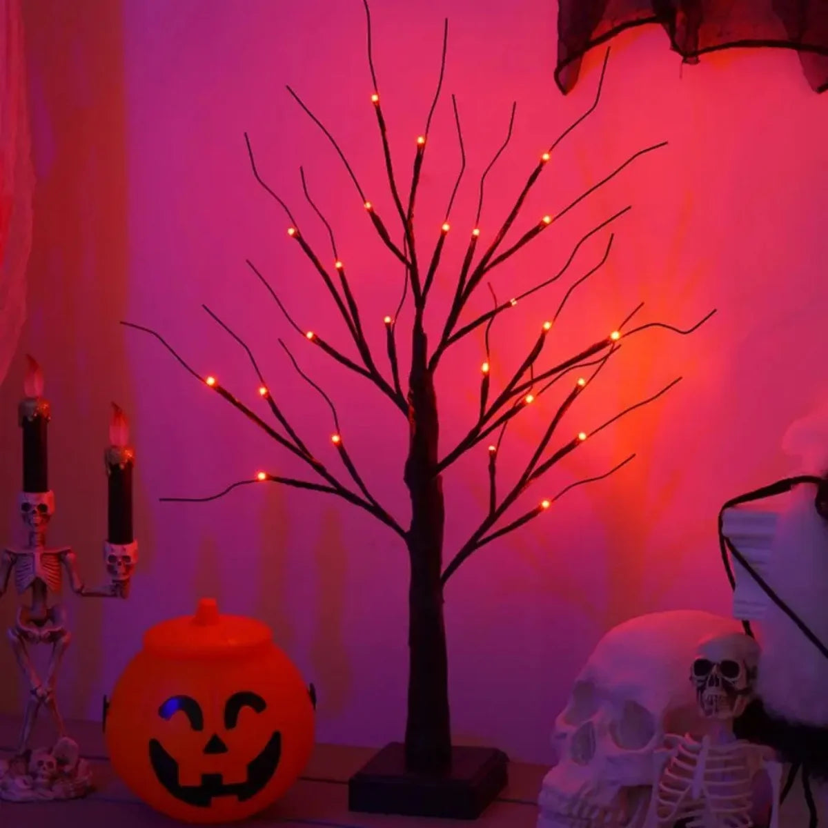 1pz albero illuminato