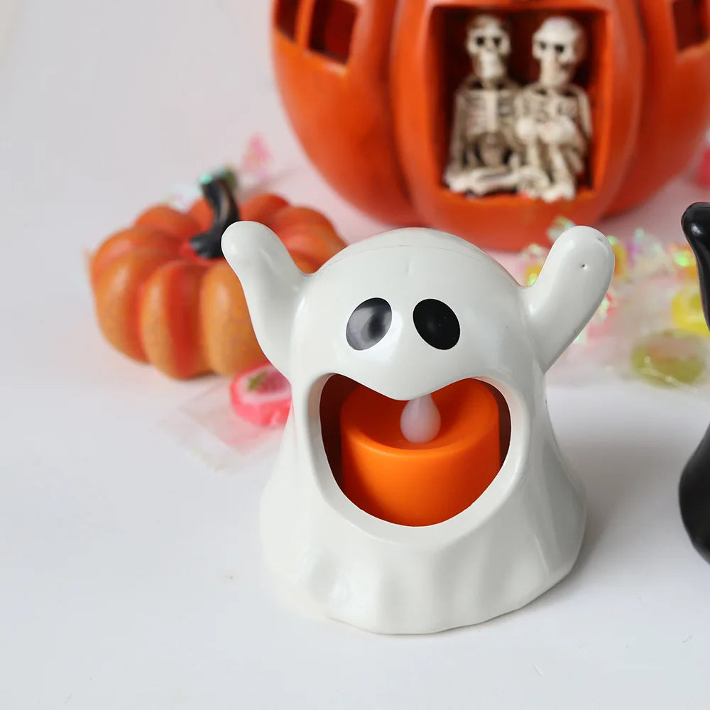 Candela elettronica a LED fantasma Halloween