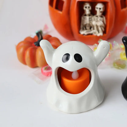 Candela elettronica a LED fantasma Halloween