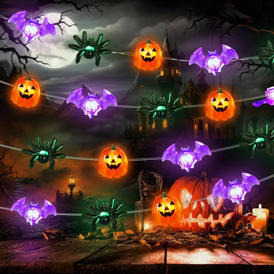 1pz luci LED Halloween a batteria impermeabile