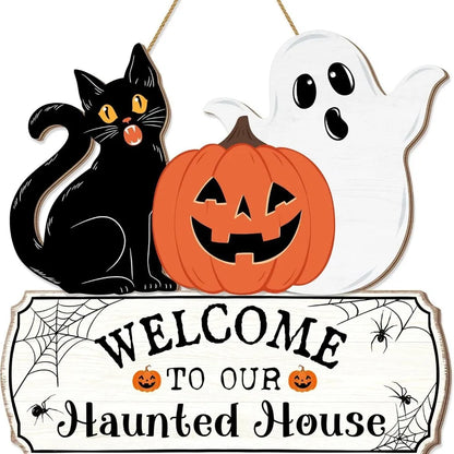 Insegna per porta di Halloween