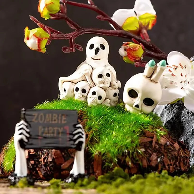 Mini figurine in resina