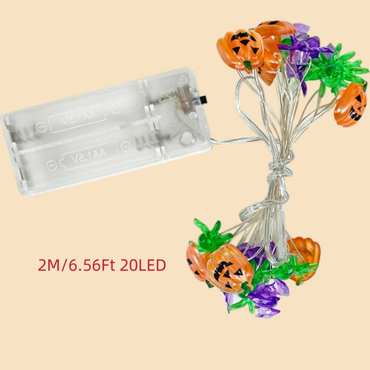 1pz luci LED Halloween a batteria impermeabile