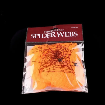 Decorazione di Halloween: ragnatela artificiale