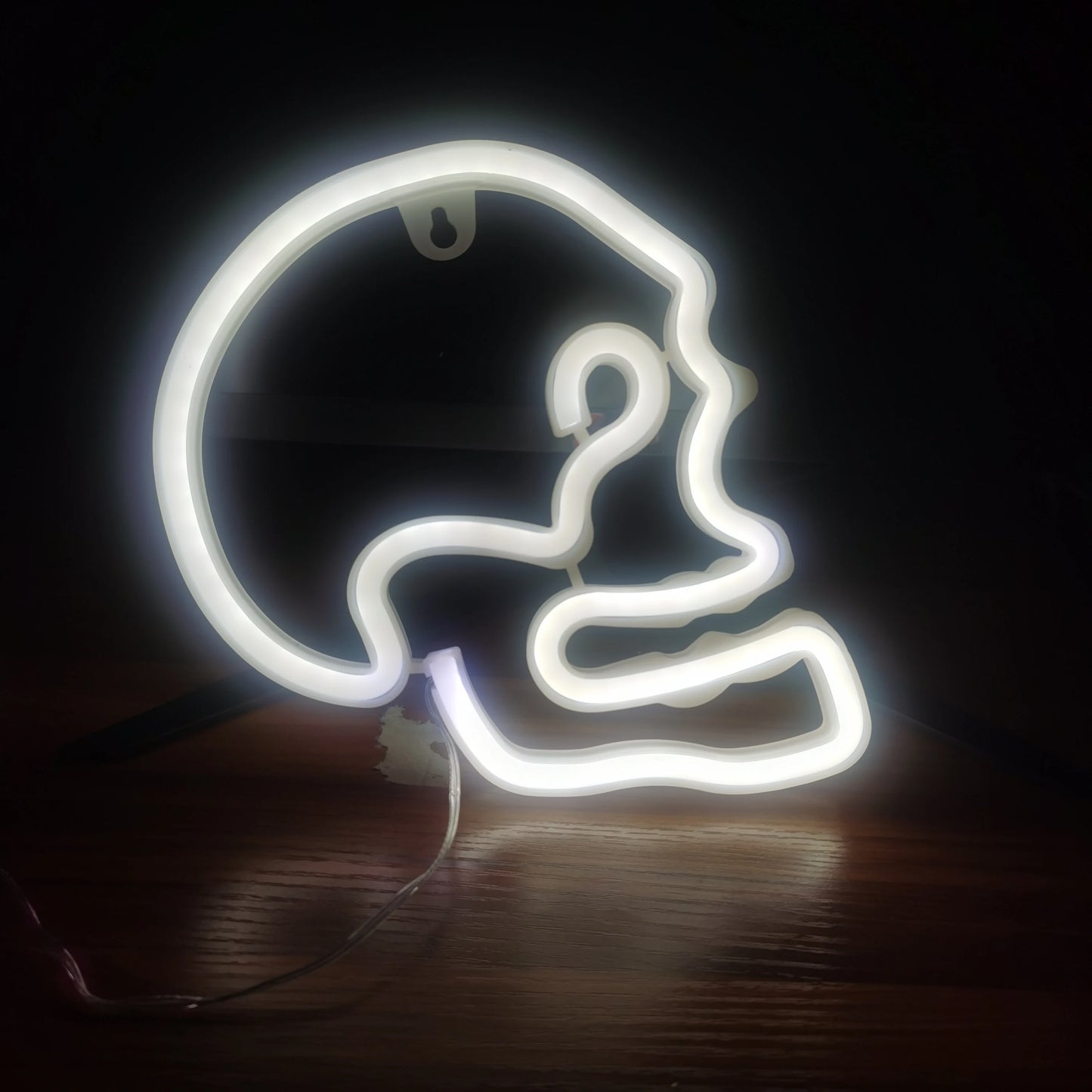 Decorazione da parete al neon