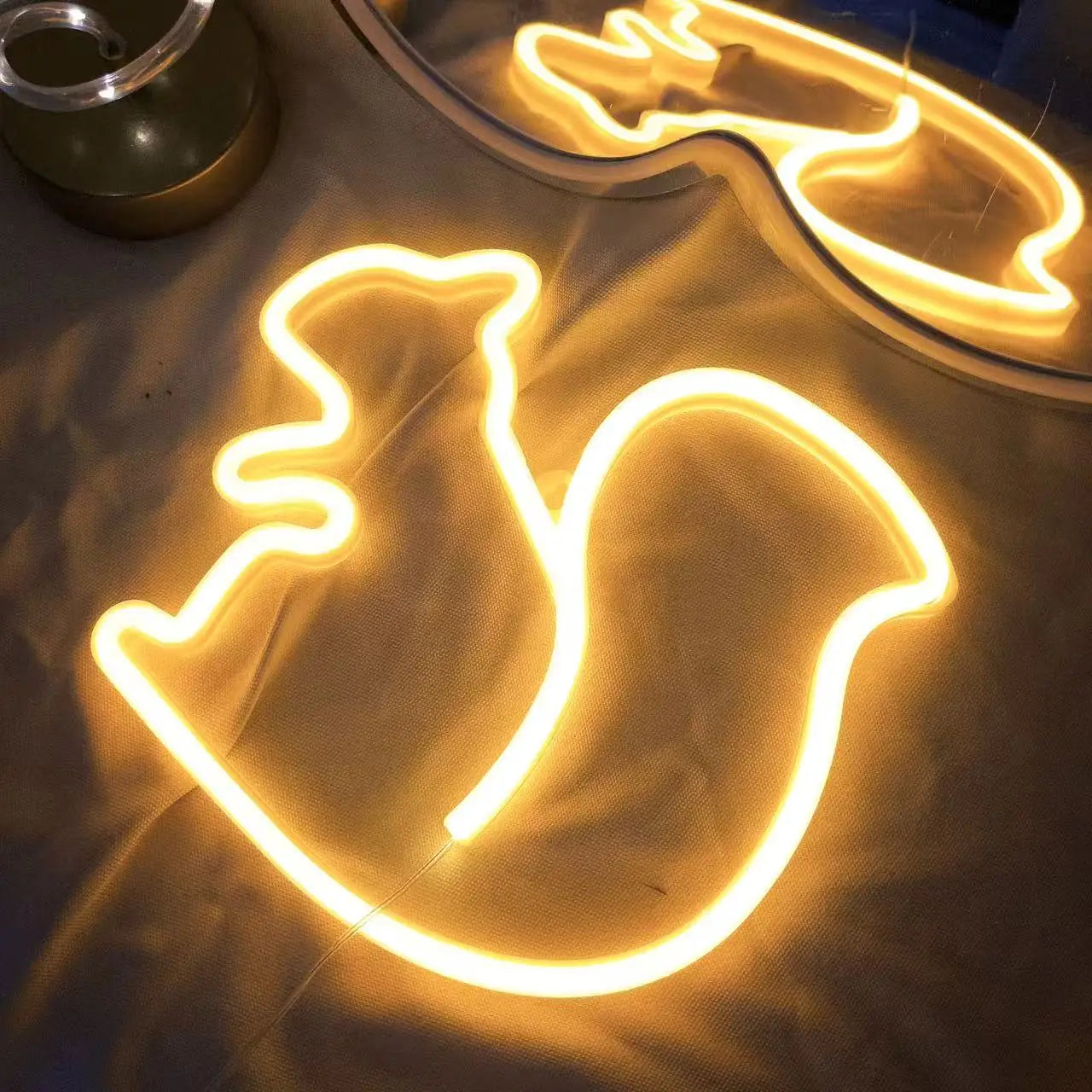 Decorazione da parete al neon